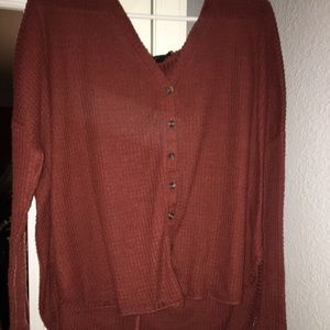 Urban outfitters burnt orange sweater